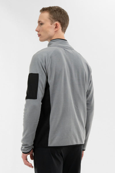 Canada Weather Gear Zip Up Utility Pocket Lightweight Jacket - Grey