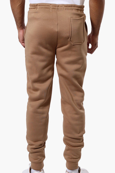 Canada Weather Gear Basic Tie Waist Joggers - Brown - Mens Joggers & Sweatpants - Canada Weather Gear