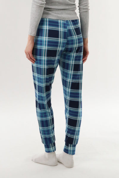 Canada Weather Gear Jogger Pajama Pants - Teal - Womens Pajamas - Canada Weather Gear