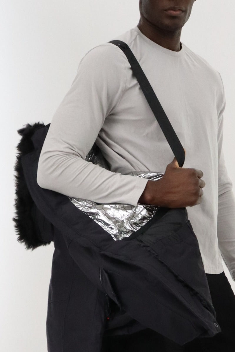 Canada Weather Gear Multi Pocket Parka Jacket - Blue - Mens Parka Jackets - Canada Weather Gear