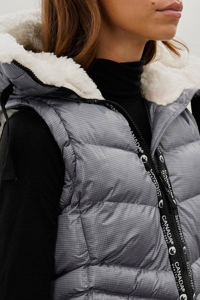 Canada Weather Gear Zip Off Sleeve Bomber Jacket - Grey - Womens Bomber Jackets - Canada Weather Gear