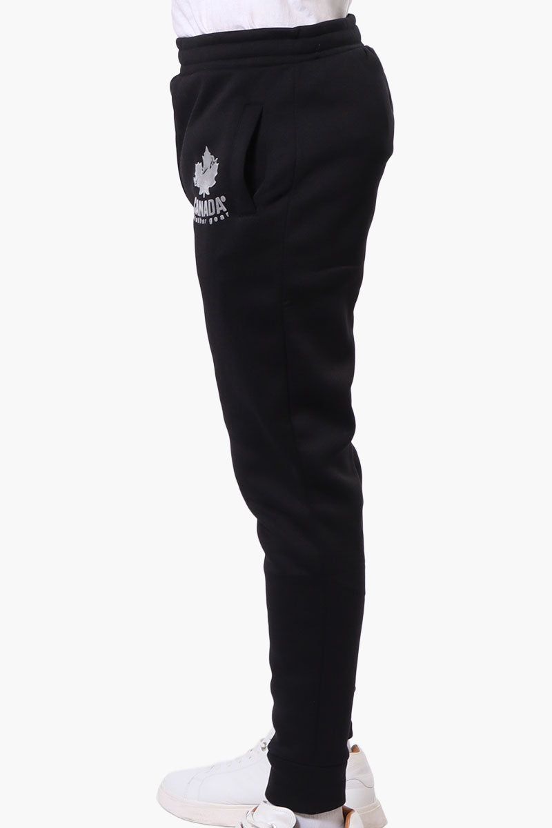 Canada Weather Gear Basic Solid Joggers - Black - Mens Joggers & Sweatpants - Canada Weather Gear