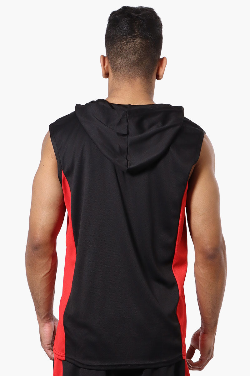 Canada Weather Gear Hooded Muscle Tee - Black - Mens Tees & Tank Tops - Canada Weather Gear