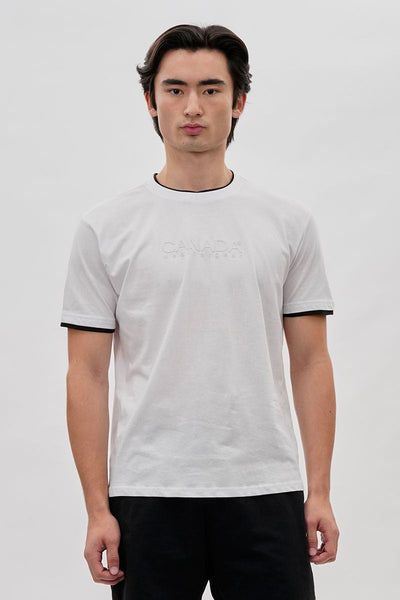 Canada Weather Gear Classic Tee - White - Mens Tees & Tank Tops - Canada Weather Gear