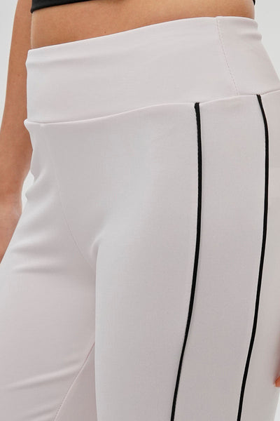 Super Triple Goose Side Piping Detail Active Pants - Blush - Womens Pants - Canada Weather Gear
