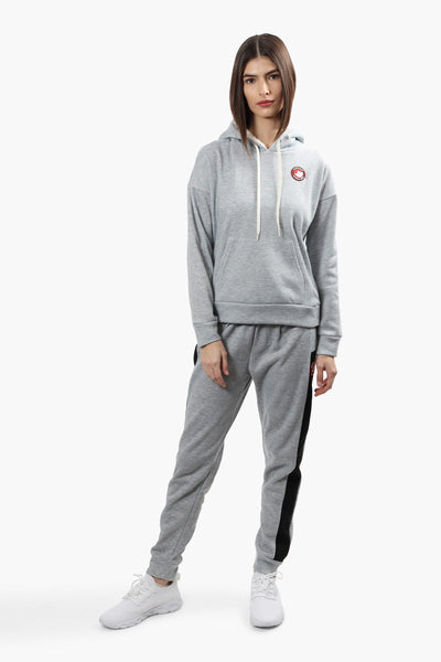 Canada Weather Gear Solid Side Stripe Joggers - Grey - Womens Joggers & Sweatpants - Canada Weather Gear