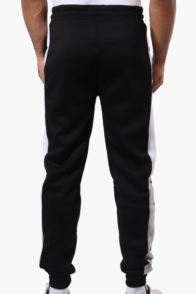 Canada Weather Gear Side Stripe Colour Block Joggers - Black - Mens Joggers & Sweatpants - Canada Weather Gear