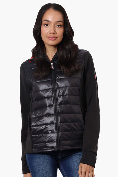 Canada Weather Gear Quilted Nylon Lightweight Jacket - Black - Womens Lightweight Jackets - Canada Weather Gear