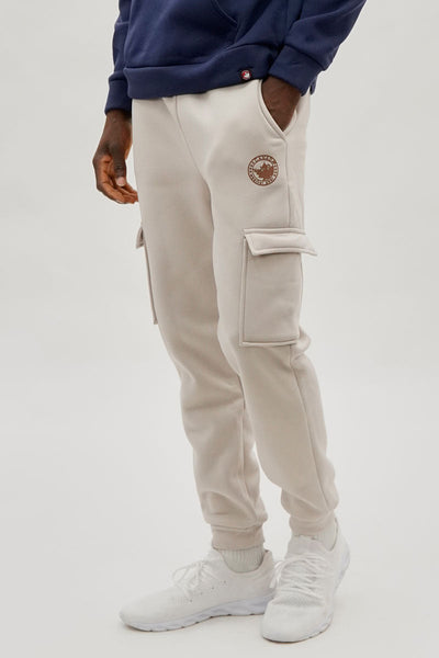 Canada Weather Gear Basic Cargo Joggers - Cream