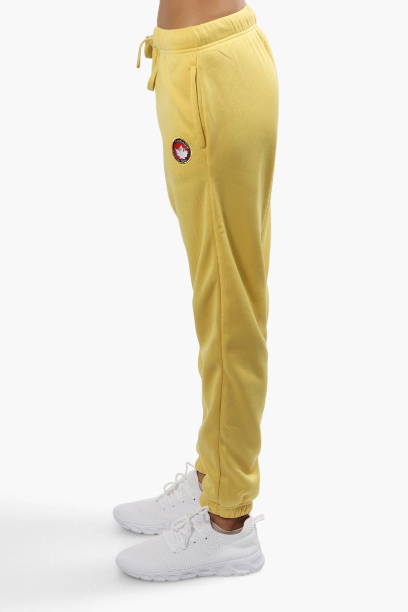 Canada Weather Gear Tie Waist Joggers - Yellow - Womens Joggers & Sweatpants - Canada Weather Gear
