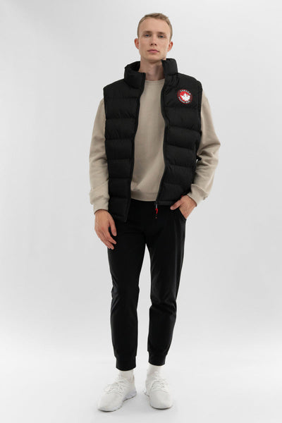 Canada Weather Gear Colour Block Puffer Vest - Black
