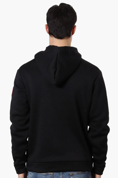 Canada Weather Gear Chest Logo Hoodie - Black - Mens Hoodies & Sweatshirts - Canada Weather Gear