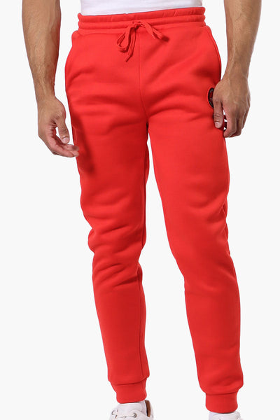 Canada Weather Gear Basic Tie Waist Joggers - Red - Mens Joggers & Sweatpants - Canada Weather Gear