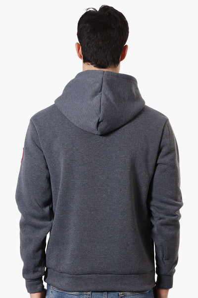 Canada Weather Gear Chest Logo Hoodie - Grey - Mens Hoodies & Sweatshirts - Canada Weather Gear