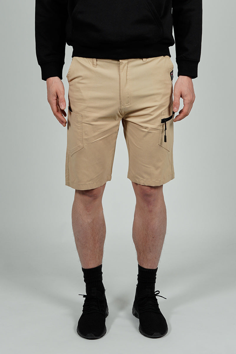 Canada Weather Gear Adventure Bound Cargo Pocket Shorts - Beige