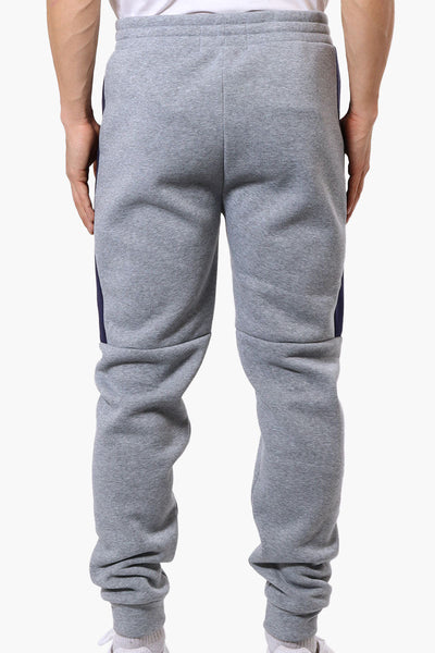 Essentials Super Triple Goose Side Stripe Tie Waist Joggers - Grey - Mens Joggers & Sweatpants - Canada Weather Gear