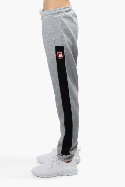 Canada Weather Gear Solid Side Stripe Joggers - Grey - Womens Joggers & Sweatpants - Canada Weather Gear