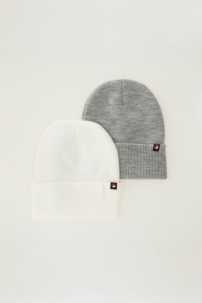 Canada Weather Gear Two-Pack Knit Hat - Grey - Mens Hats - Canada Weather Gear