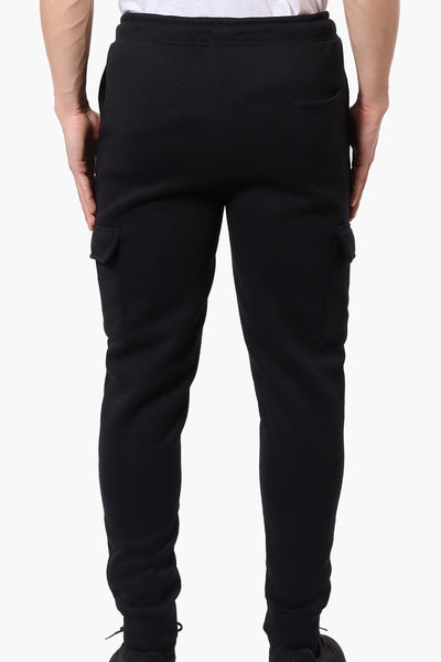 Canada Work Gear Tie Waist Cargo Joggers - Black - Mens Joggers & Sweatpants - Canada Weather Gear