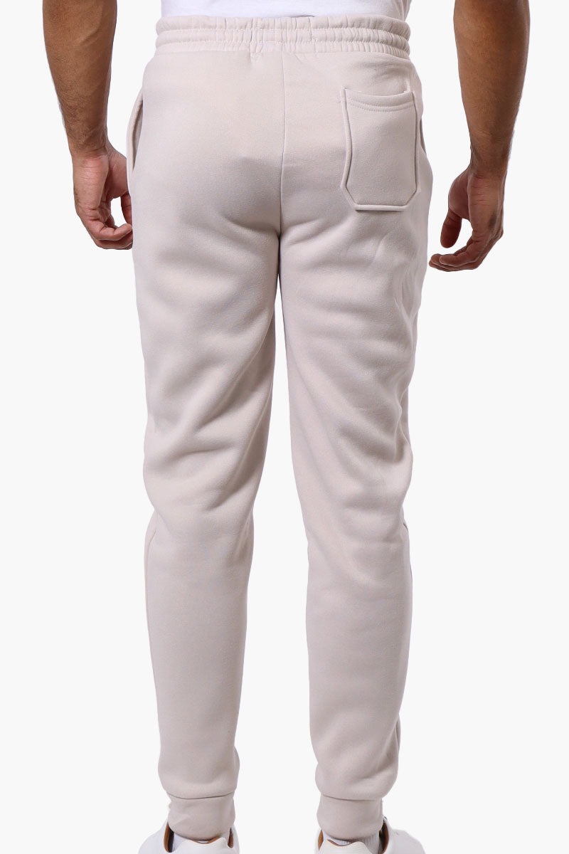 Canada Weather Gear Basic Tie Waist Joggers - Beige - Mens Joggers & Sweatpants - Canada Weather Gear