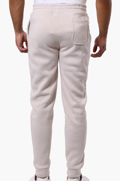 Canada Weather Gear Basic Tie Waist Joggers - Beige - Mens Joggers & Sweatpants - Canada Weather Gear