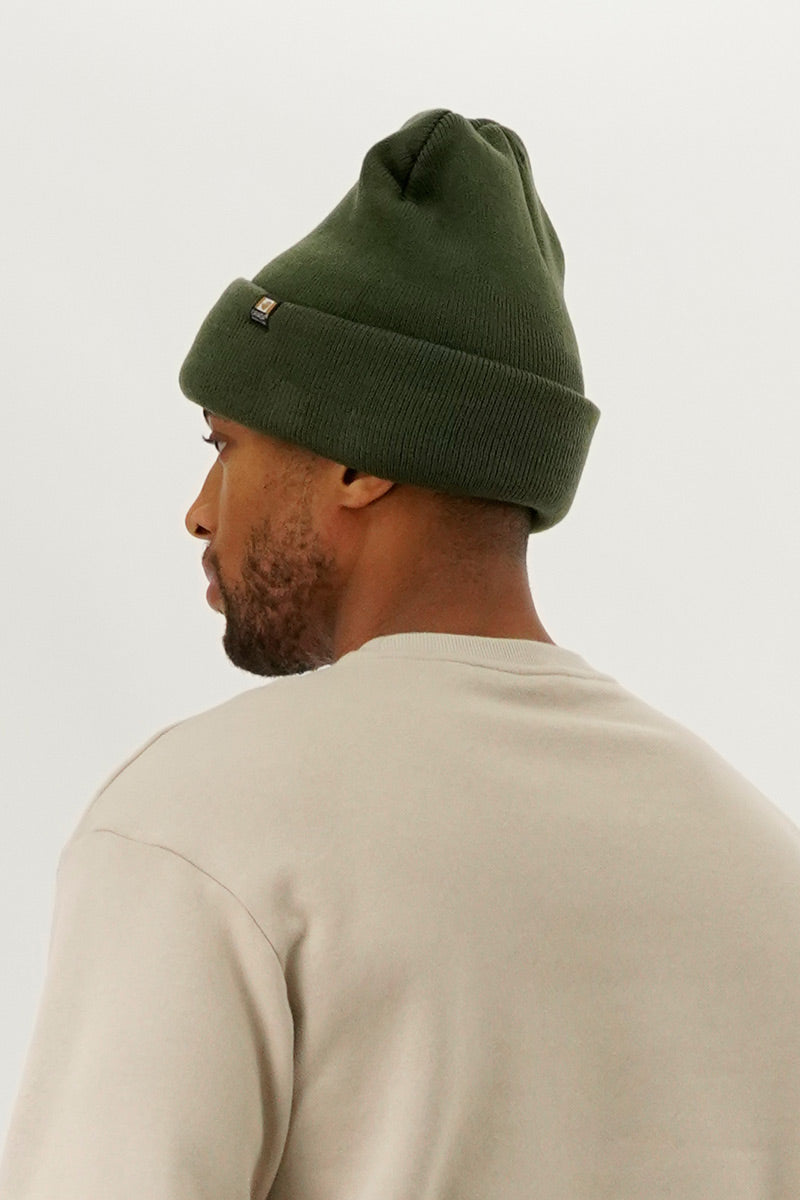 Canada Work Gear Insulated Knit Hat - Green - Mens Hats - Canada Weather Gear