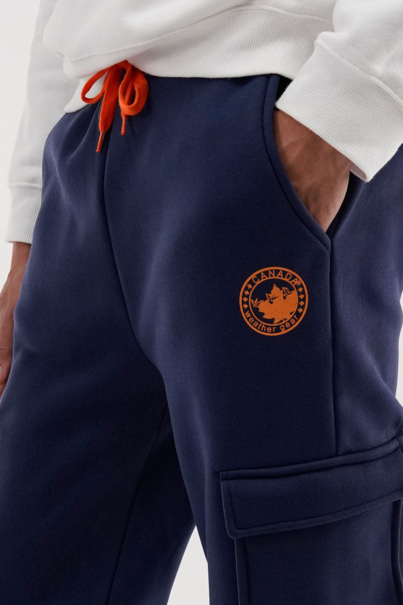 Canada Weather Gear Basic Cargo Joggers - Navy