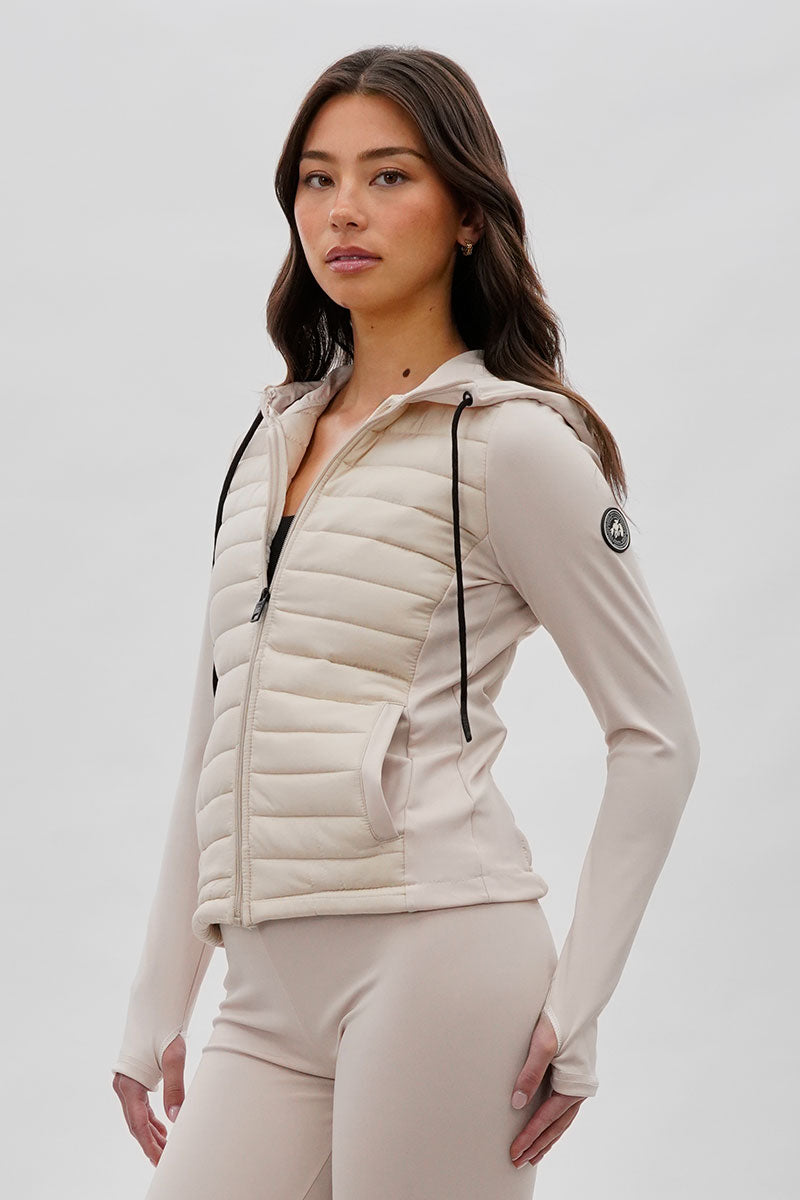 Super Triple Goose Puffer Active Lightweight Jacket - Blush - Womens Lightweight Jackets - Canada Weather Gear