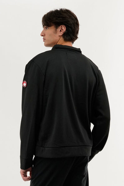 Canada Weather Gear Quilted Snap Button Lightweight Jacket - Black - Mens Lightweight Jackets - Canada Weather Gear