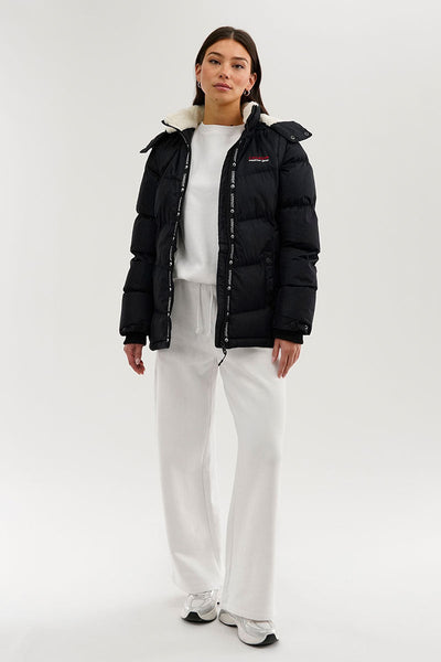 Canada Weather Gear Zip Off Sleeve Parka Jacket - Navy - Womens Parka Jackets - Canada Weather Gear