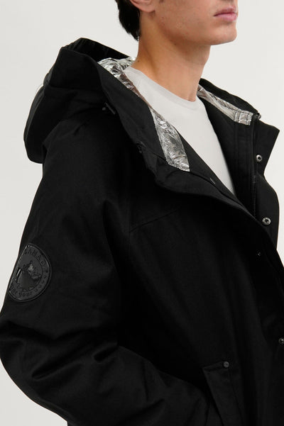 Canada Weather Gear Backpack Strap Bomber Jacket - Black - Mens Bomber Jackets - Canada Weather Gear