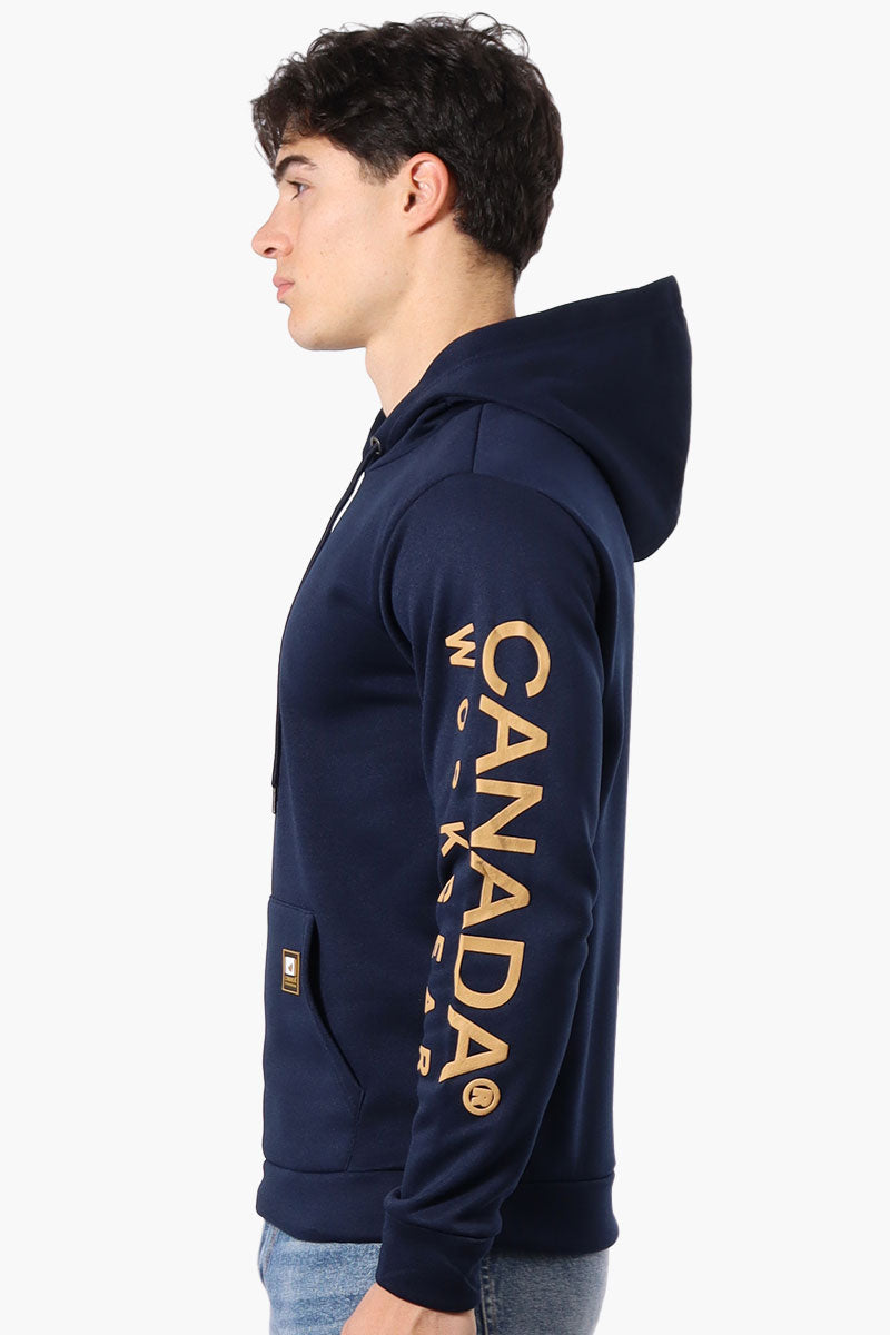 Canada Work Gear Sleeve Print Hoodie - Navy