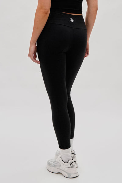 Canada Weather Gear High Waisted Yoga Leggings - Black - Womens Leggings - Canada Weather Gear