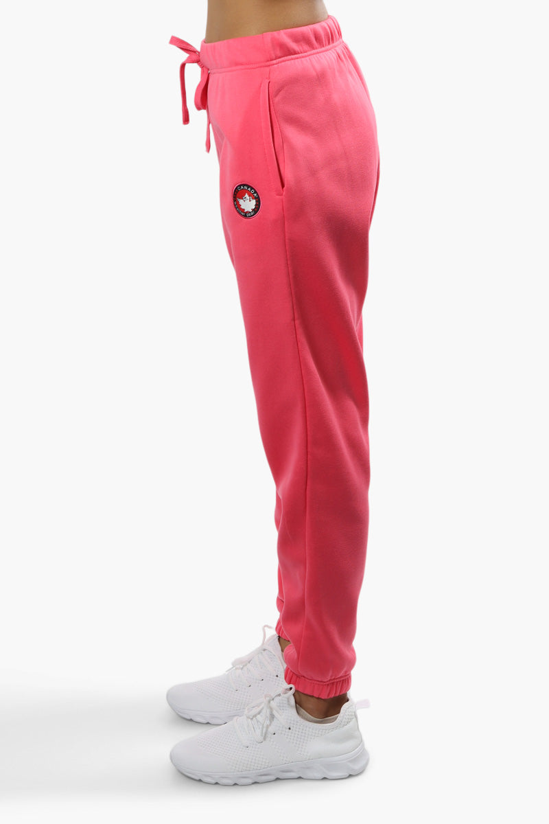 Canada Weather Gear Tie Waist Joggers - Pink - Womens Joggers & Sweatpants - Canada Weather Gear
