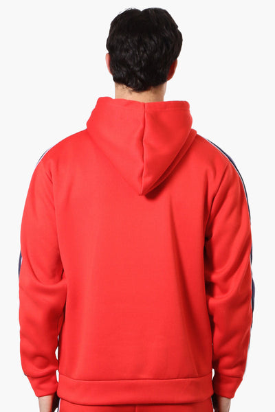 Essentials Super Triple Goose Chest Logo Hoodie - Red - Mens Hoodies & Sweatshirts - Canada Weather Gear