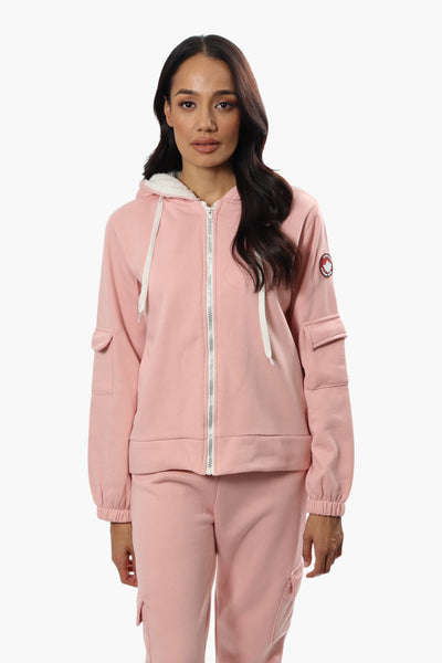 Canada Weather Gear Solid Pullover Hoodie - Pink