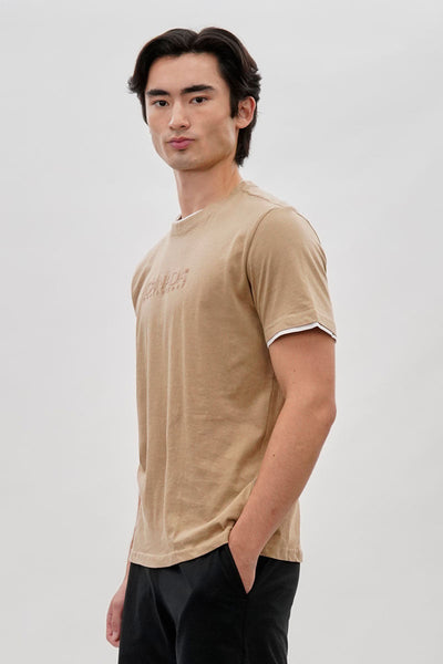 Canada Weather Gear Classic Tee - Camel - Mens Tees & Tank Tops - Canada Weather Gear