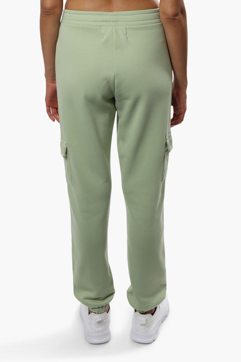 Canada Weather Gear Solid Cargo Joggers - Green - Womens Joggers & Sweatpants - Canada Weather Gear
