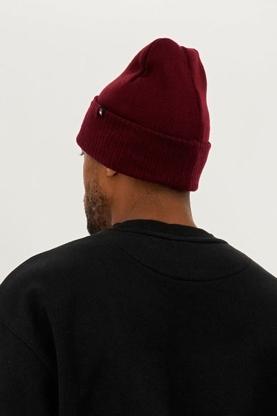Canada Weather Gear Two-Pack Knit Hat - Burgundy - Mens Hats - Canada Weather Gear