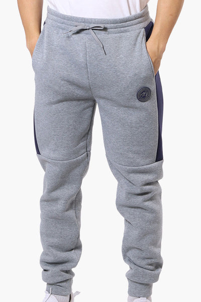 Essentials Super Triple Goose Side Stripe Tie Waist Joggers - Grey - Mens Joggers & Sweatpants - Canada Weather Gear