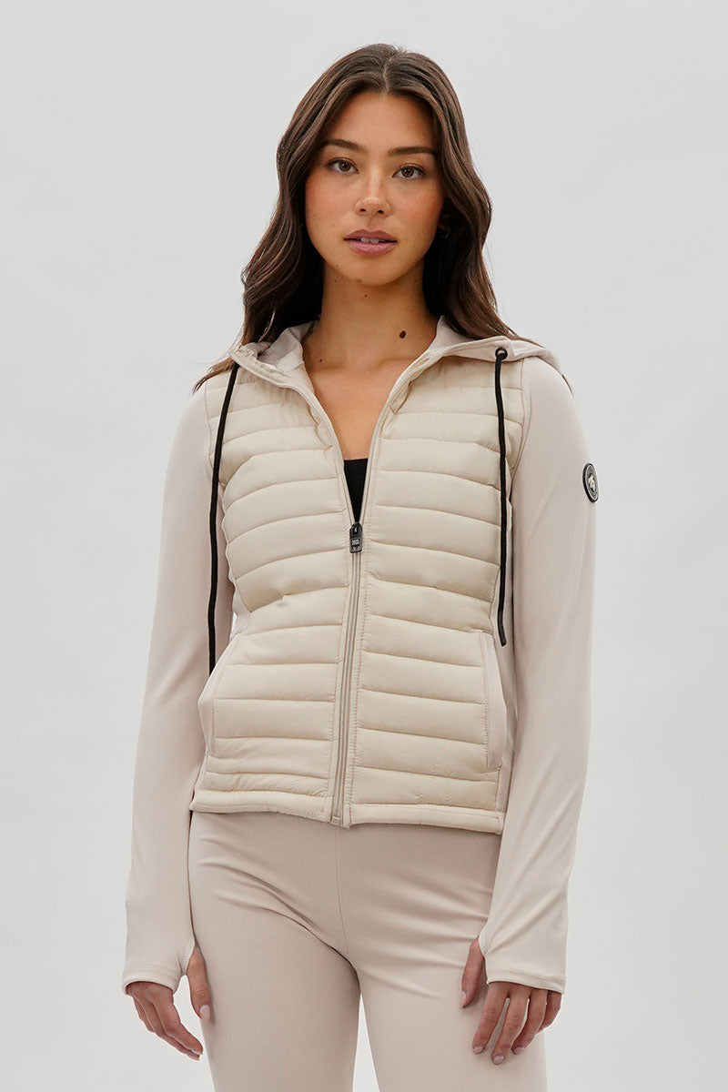 Super Triple Goose Puffer Active Lightweight Jacket - Blush - Womens Lightweight Jackets - Canada Weather Gear