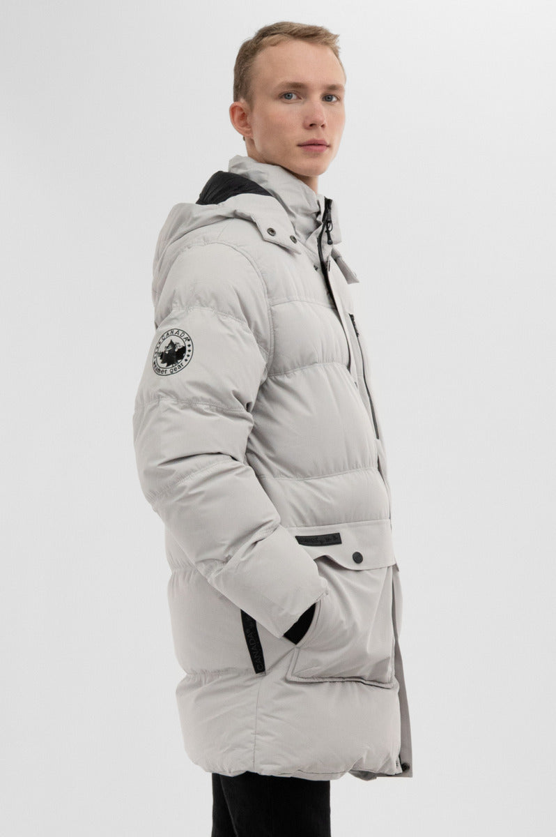 Canada Weather Gear Puffer Parka Jacket - White