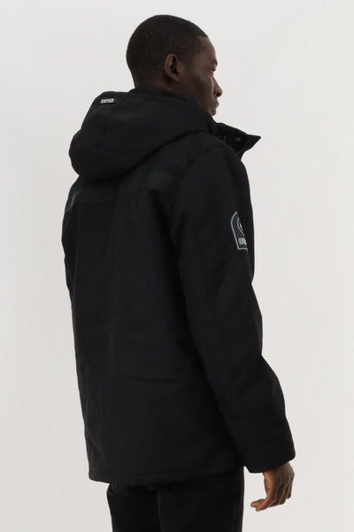 Super Triple Goose Utility Parka Jacket - Black - Mens Parka Jackets - Canada Weather Gear