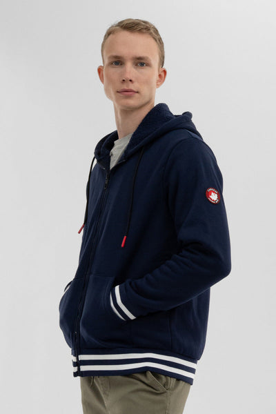 Canada Weather Gear Fleece Lined Zip Up Hoodie - Navy