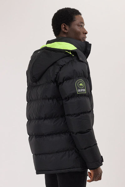 Super Triple Goose Thermal-Foil Lining Bomber Jacket - Green