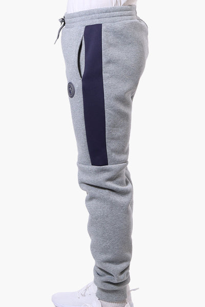 Essentials Super Triple Goose Side Stripe Tie Waist Joggers - Grey - Mens Joggers & Sweatpants - Canada Weather Gear