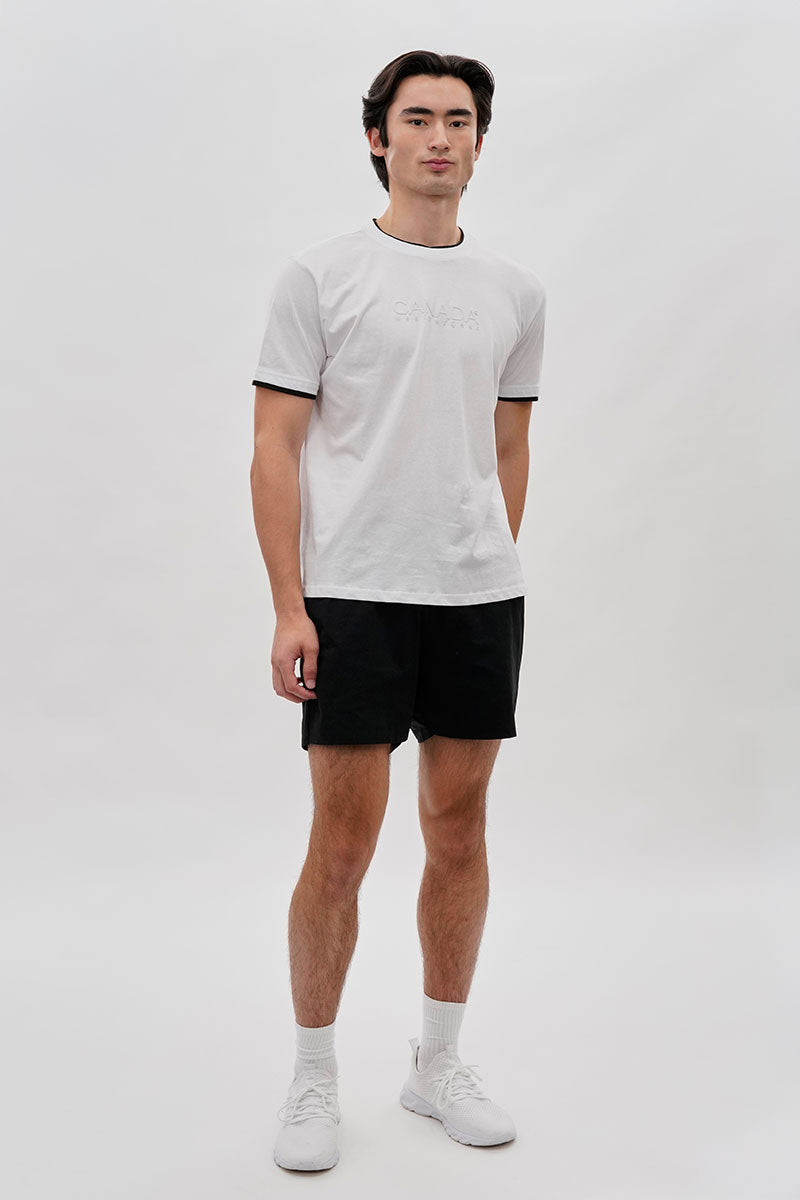 Canada Weather Gear Classic Tee - White - Mens Tees & Tank Tops - Canada Weather Gear