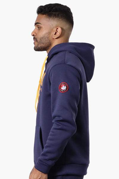 Canada Weather Gear Chest Logo Hoodie - Navy - Mens Hoodies & Sweatshirts - Canada Weather Gear