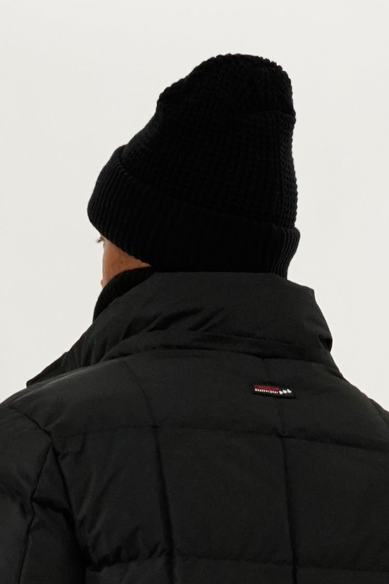 Canada Weather Gear Two Piece Set Gaiter and Hat - Black - Mens Hats - Canada Weather Gear