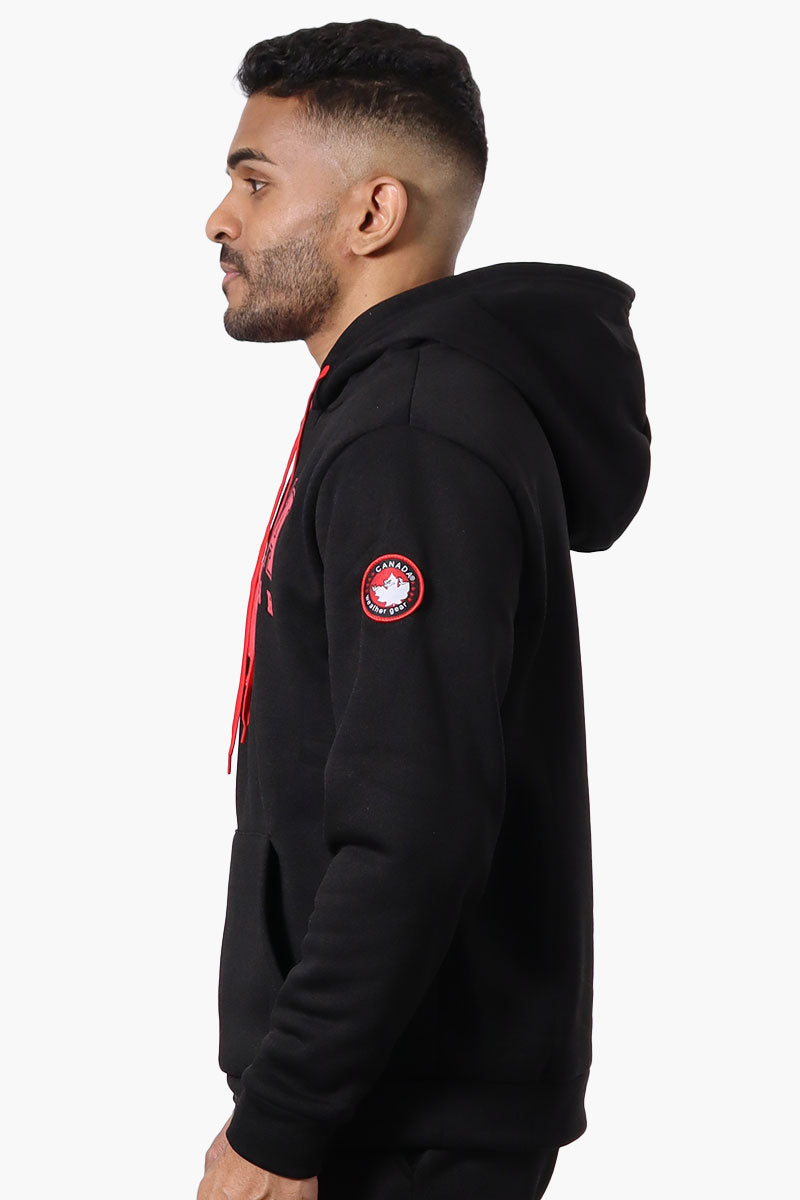 Canada Weather Gear Chest Logo Hoodie - Black - Mens Hoodies & Sweatshirts - Canada Weather Gear